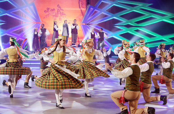 Akimirka iš projekto „Kadagys“ finalo