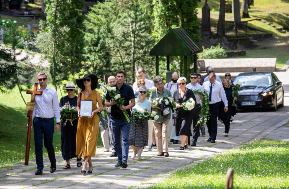 Juozo Baranausko laidotuvės / Irmanto Gelūno / „ŽMONĖS Foto“ nuotr.
