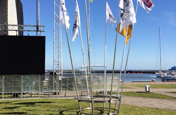 Pasiruošimo festivaliui „Benai, plaukiam į Nidą“ akimirka