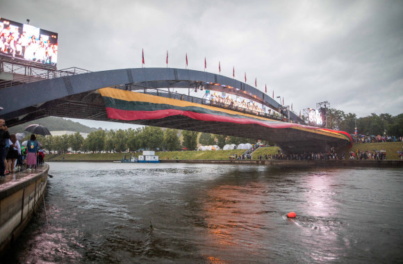 Šventinis koncertas „Tautiška giesmė aplink pasaulį“ / Pauliaus Peleckio / „ŽMONĖS Foto“ nuotr.