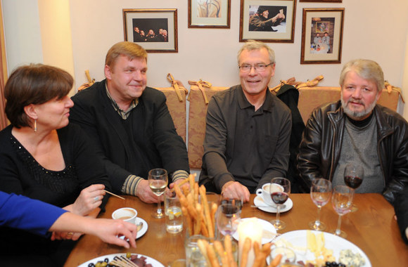 Knygos pristatymo akimirka