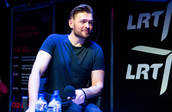 Jurgijus Veklenko/Ketvirtoji Vilniaus knygų mugės diena/Gretos Skaraitienės nuotr.