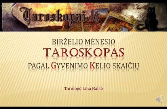 VIDEO kadras: Taro kortų birželio mėnesio prognozės 
