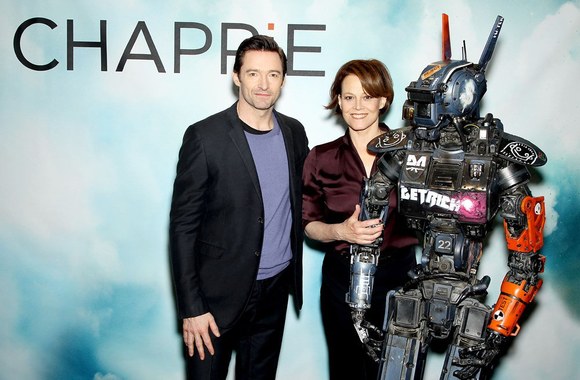 Filmo „Čapis“ aktoriai Hugh Jackmanas ir Sigourney Weaver