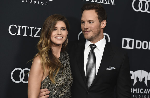 Katherine Schwarzenegger ir Chrisas Pratas/„Scanpix“ nuotr.