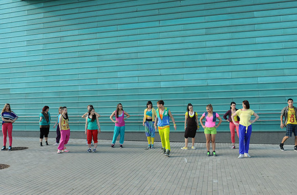  Akimirka iš klipo filmavimo