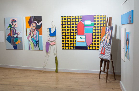 Agnės Kišonaitės parodos atidarymas