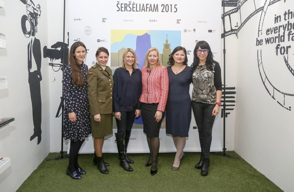 „Šeršėliafam“ konferencijos „Ieškokite moters. Įkvėpimai“ akimirka