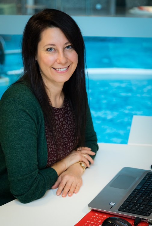 Delfinų terapijos centro vadovė doc. dr. Brigita Kreivinienė 