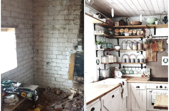 Lietuvių pora negyvenamą patalpą pavertė savo namais/Asmeninio archyvo nuotr.