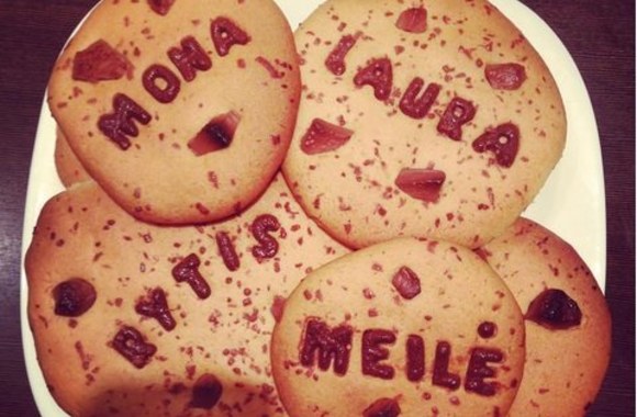 Ryčio Žvagulio kepti kalėdiniai sausainiai