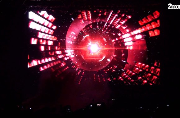 VIDEO kadras: JAV roko dievų „Aerosmith\" koncertas Vilniuje