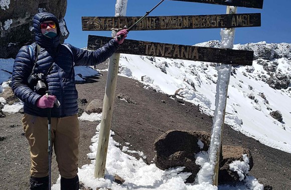 Edvino Pukštos kelionė į aukščiausią Afrikos viršūnę / Asmeninio albumo nuotr.