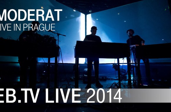 VIDEO kadras: MODERAT live in Prague (2014)