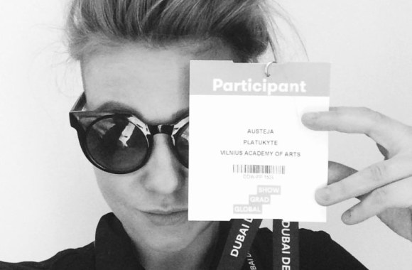 Jaunoji dizainerė Austėja Platūkytė debiutavo „Global Grad Show“ ekspozicijoje