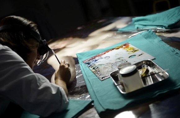 Paveikslo restauravimo darbai