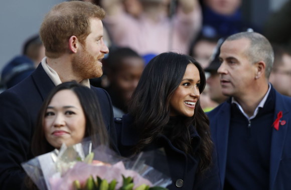 Meghan Markle ir princo Harry susitikimas su Notingemo bendruomene
