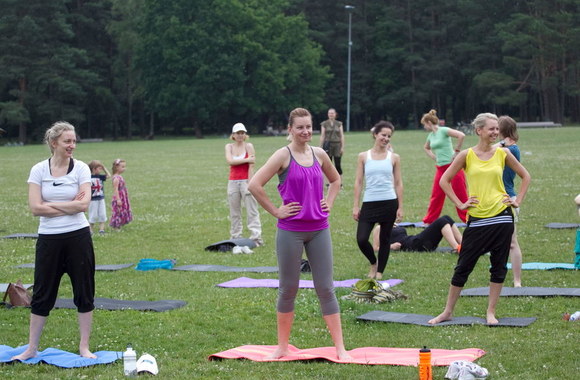 Akimirka iš mankštos