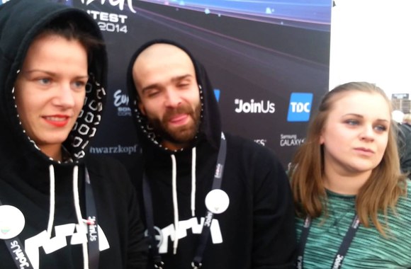 VIDEO kadras: Vilija Matačiūnaitė prieš pasirodymą \"Eurovizijoje\"