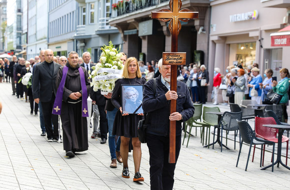 Gražinos Balandytės laidotuvės / Teodoro Biliūno nuotr.