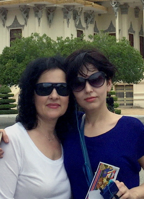 Monika Liu su mama Rita Liubiniene / Asmeninio albumo nuotr.