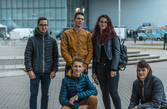 Festivalio „GameOn“ akimirka