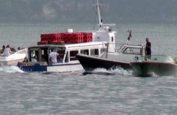 Vestuvės vyko laive