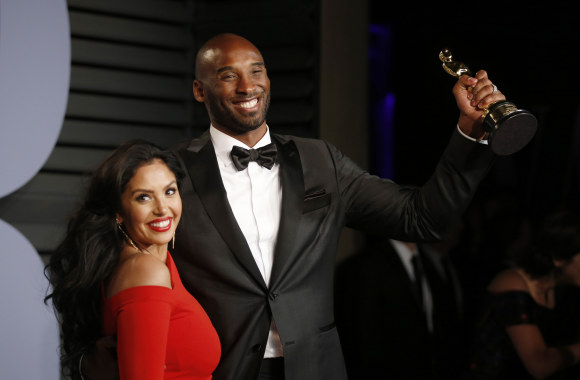 Kobe Bryantas su žmona Vanessa / „Scanpix“ nuotr.