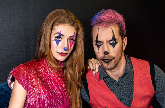 Helovino fotosesijos akimirka / Loretos Kondratės nuotr.