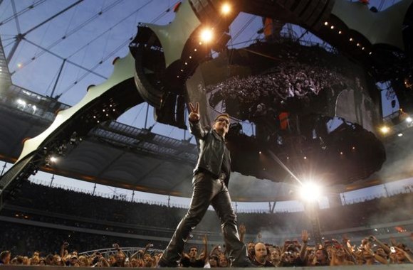 U2 pasirodymas