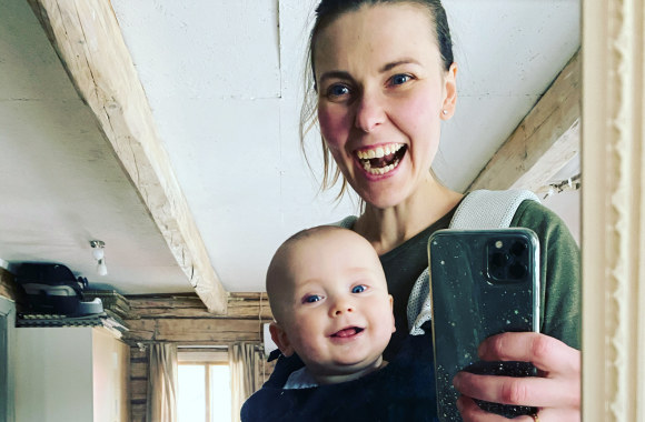 Aidos Čepukaitės gyvenimo kaime akimirka / Asmeninio albumo nuotr.