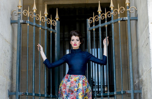 Dovilės Puišienės kurtų drabužių fotosesija Paryžiuje