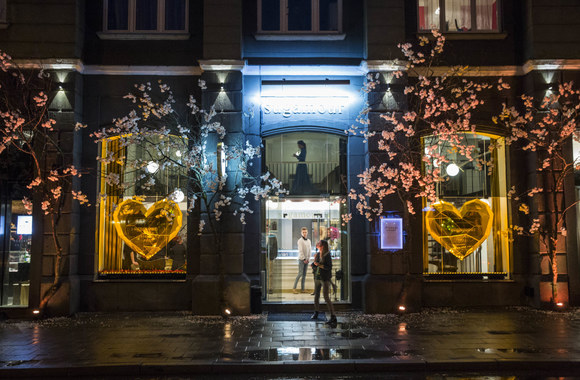 Desertinės „Sugamour“ surengto vakarėlio akimirka