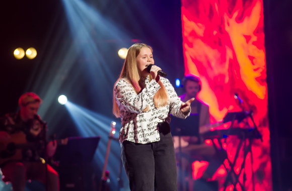 „Lietuvos balsas. Vaikai“ dalyvė Marija / Asmeninio albumo nuotr.