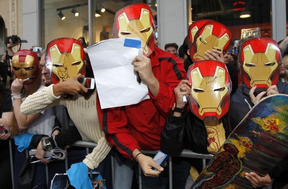 Filmo „Geležinis žmogus“ gerbėjai