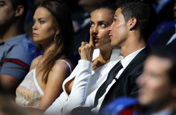 Irina Shayk ir Cristiano Ronaldo
