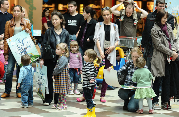 Pirmojo „Augu skaitydamas“ renginio akimirka