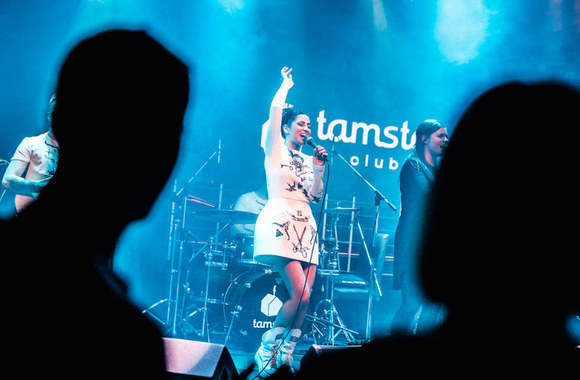 Šorenos koncerto sostinėje akimirka