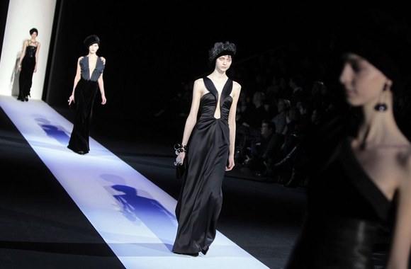 „Giorgio Armani“ rudens-žiemos kolekcija