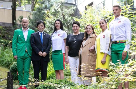 Lietuvos olimpinės rinktinės aprangos pristatymas / Pauliaus Peleckio / „ŽMONĖS Foto“ nuotr.