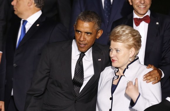 Dalia Grybauskaitė ir Barackas Obama
