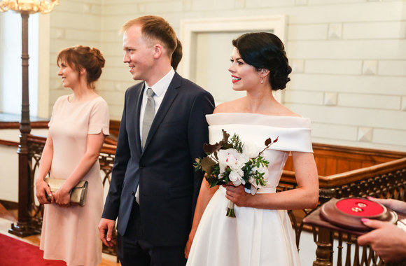 Vaidoto Lašo ir Monikos Poškaitytės vestuvių akimirka