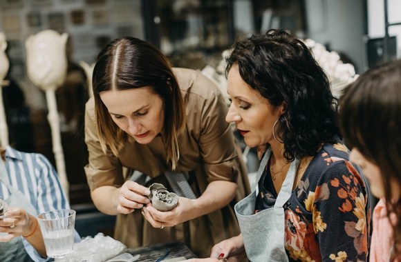 Keramikos studijos „Menoja“ atidarymas/ Organizatorių nuotr.