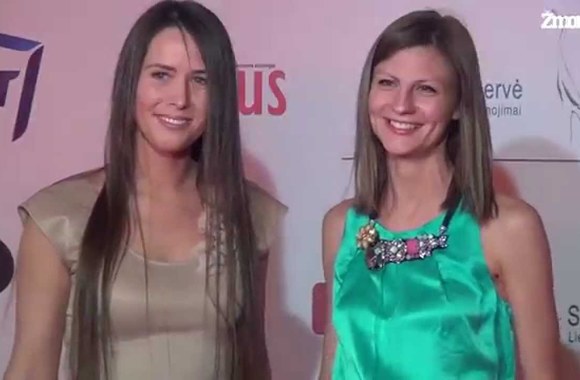 VIDEO kadras: \"Sidabrinės gervės 2014\": raudonasis kilimas