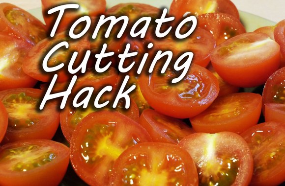 VIDEO kadras: Kaip greitai supjaustyti vyšninius pomidoriukus?