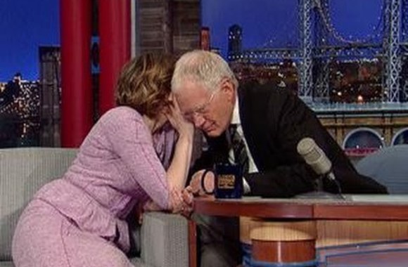VIDEO kadras: David Letterman - Vera Farmiga on Vladimir Putin