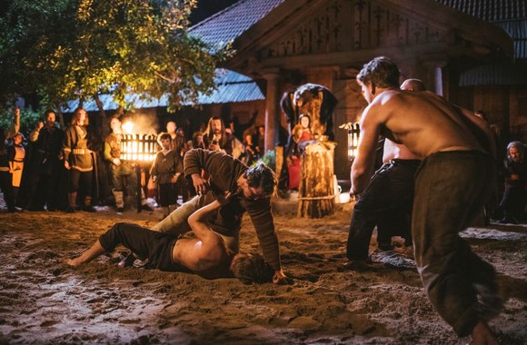 Filmo „Pagonių žiedas“ filmavimas