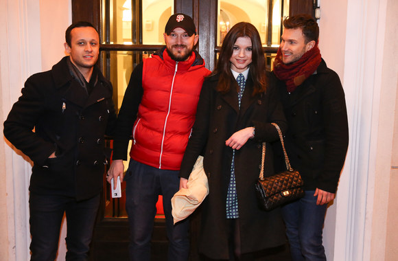 Emilis Jaškevičius, Donatas Baumila, Karina Stungytė ir Vaidas Baumila