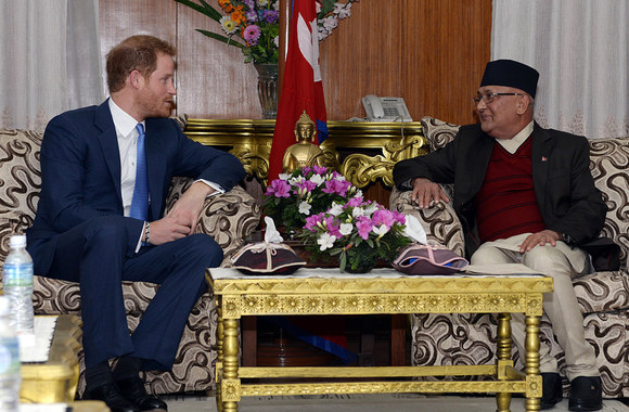 Princas Harry apsilankė Nepale