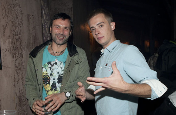 Rytis Taraila ir Tautrimas Rupulevičius-Onsa (dešinėje)